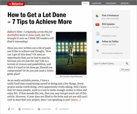 留白设计带来更好的阅读 10个提高网站可用性的经验指南