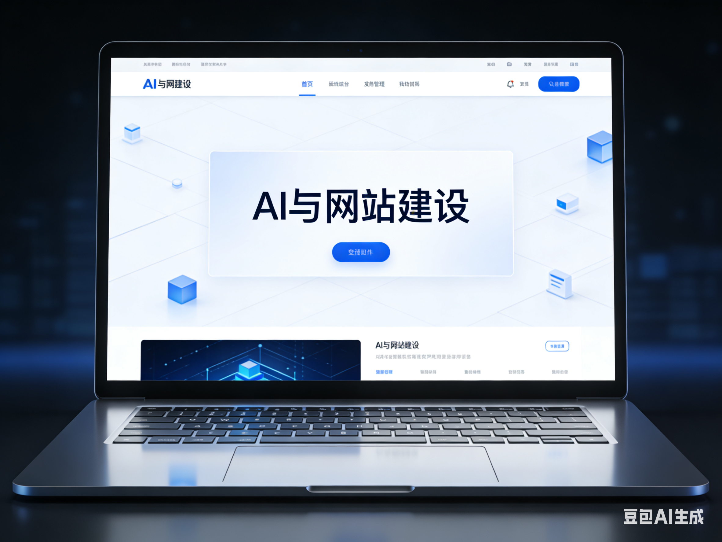 如何利用AI建设品牌网站